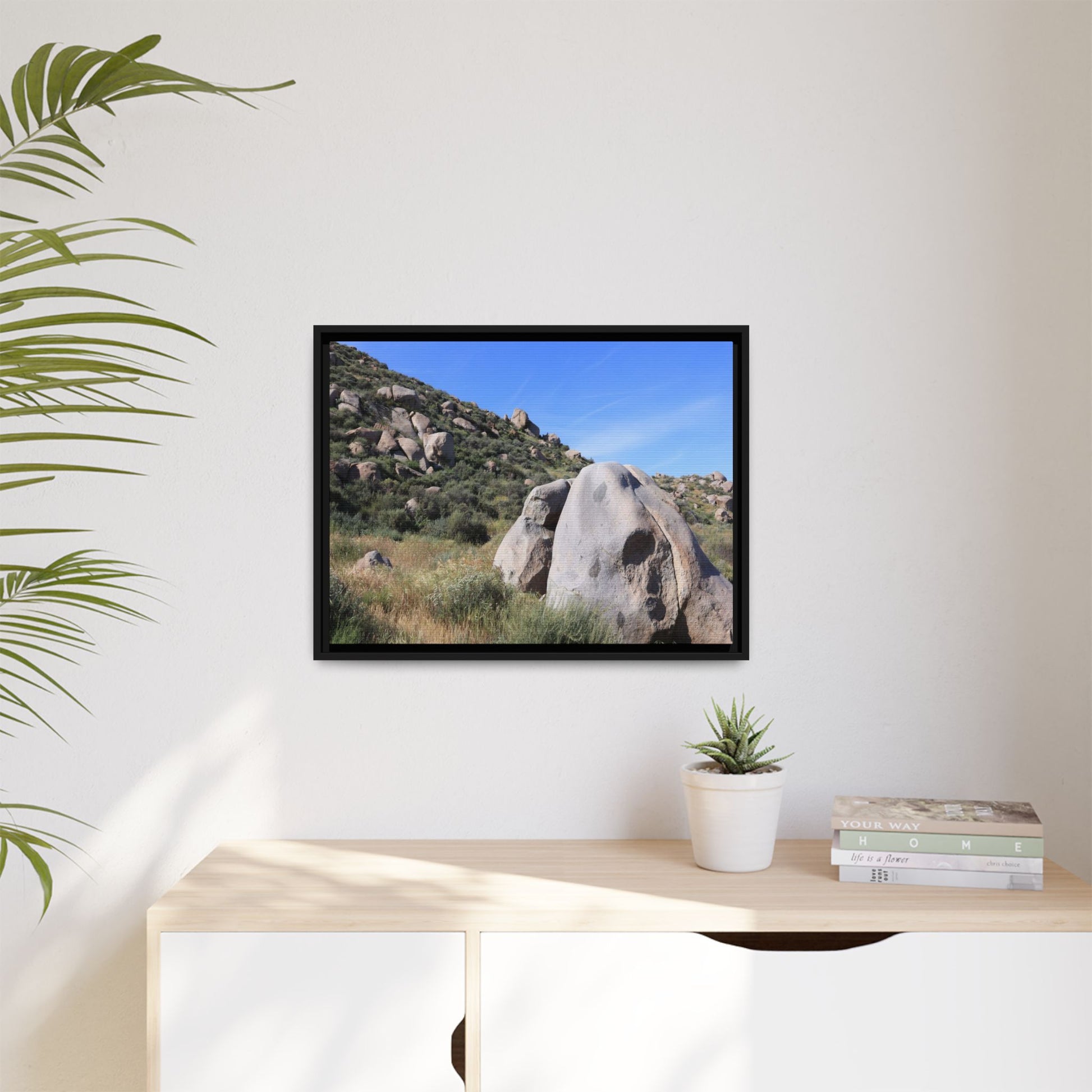 Ancient Stone Guardian - Unique Stretched Canvas Wall Art - Art By Earth