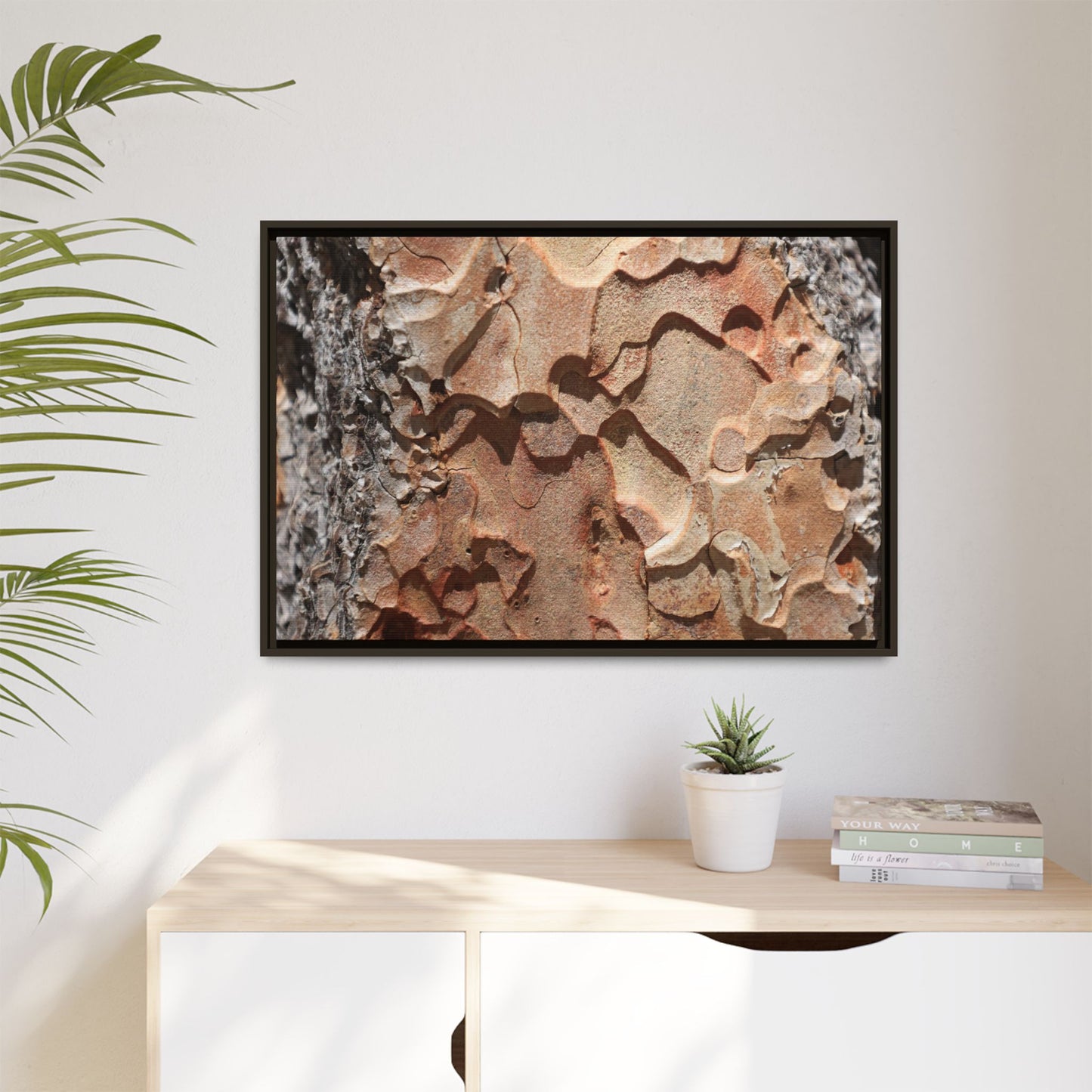 Rust and Stone - Unique Stretched Canvas Wall Art - Art By Earth