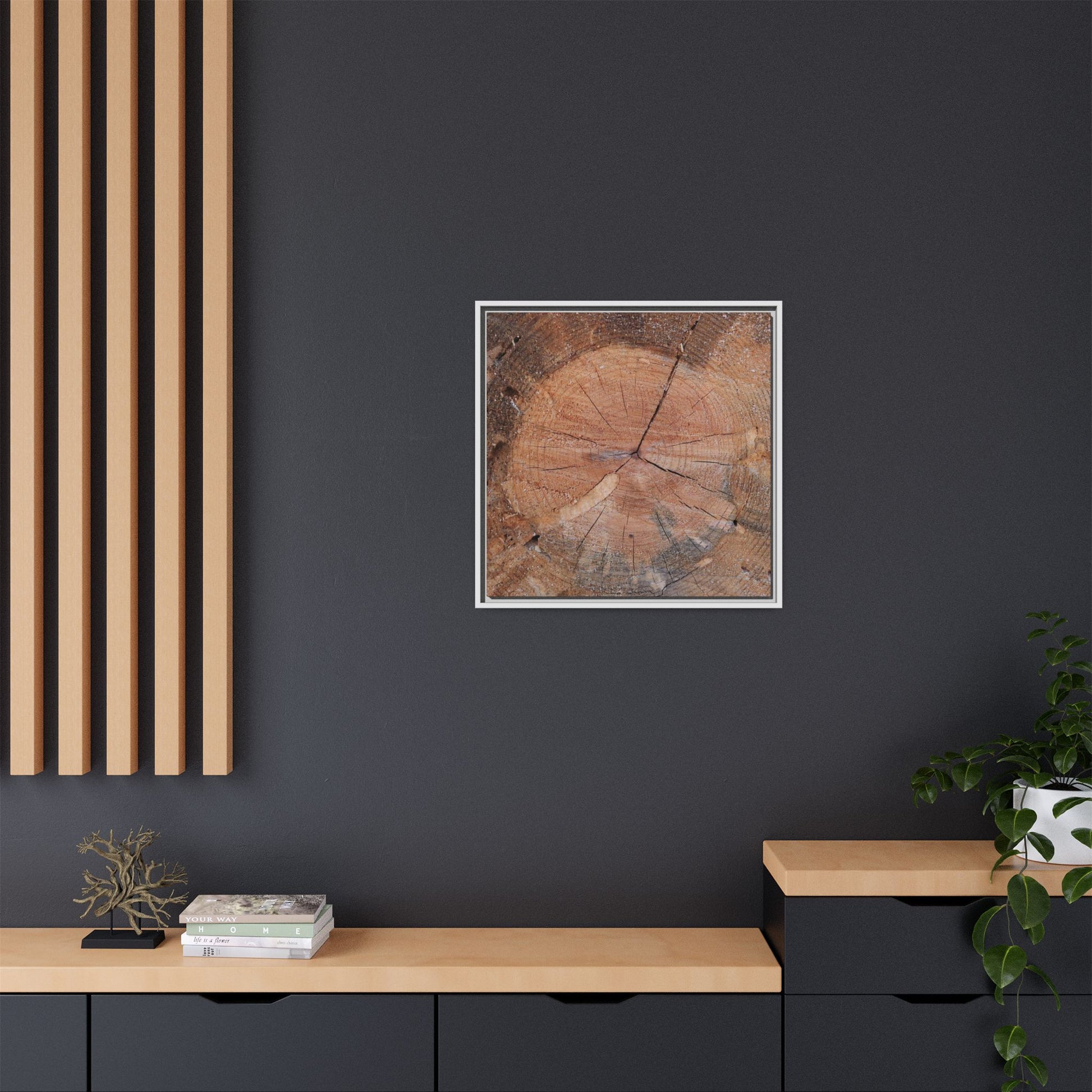 Concentric Memories - Unique Stretched Canvas Wall Art - Art By Earth