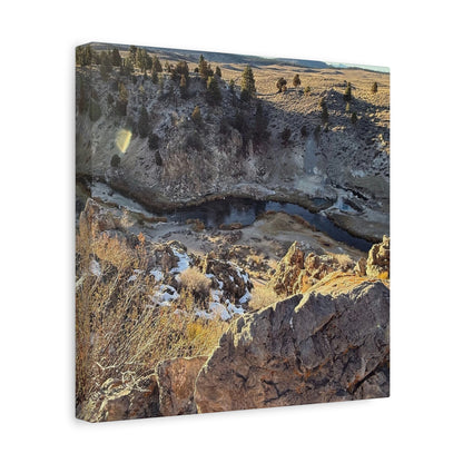 Canyon's Breath - Unique Frameless Canvas Wall Art