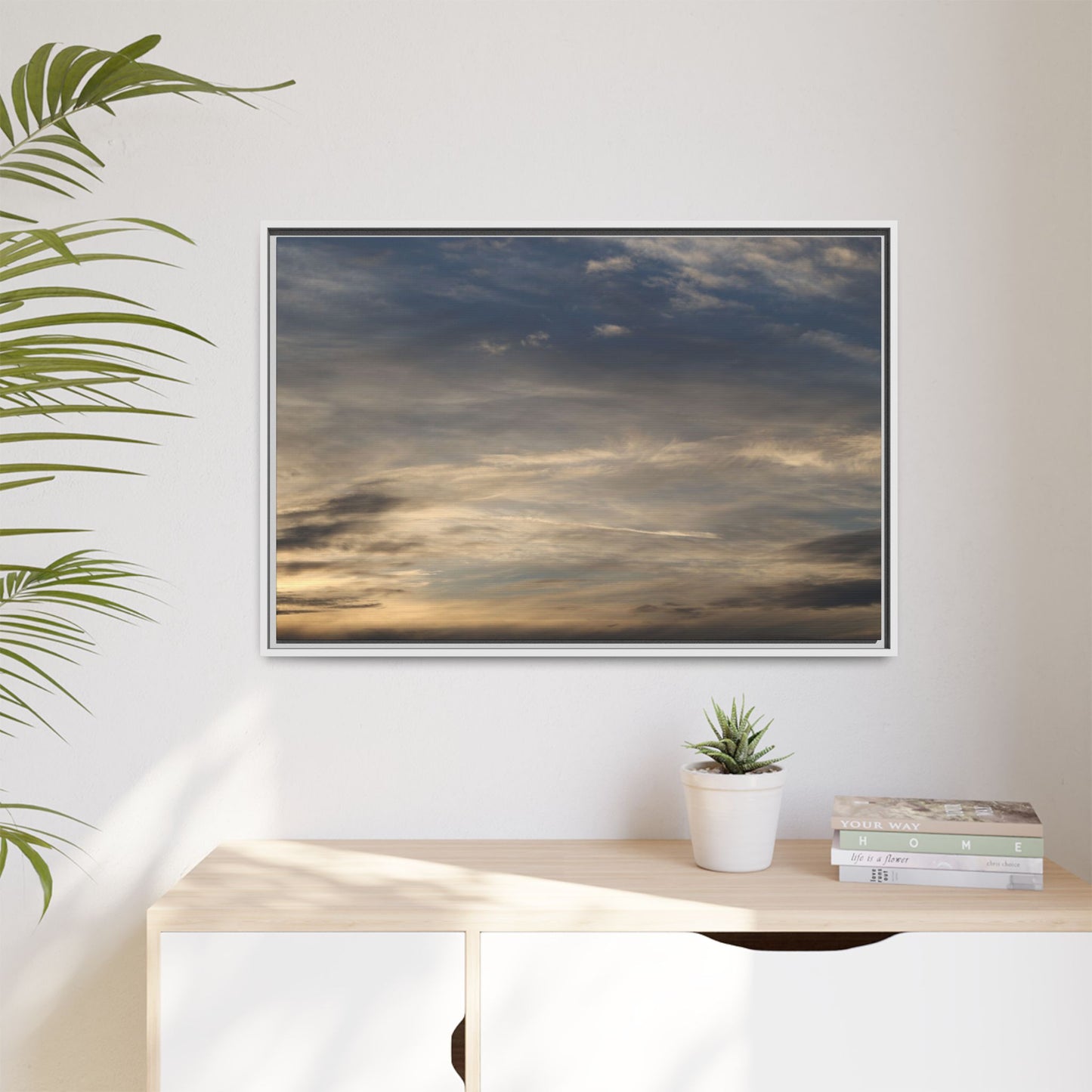 Clouded Thoughts - Unique Stretched Canvas Wall Art - Art By Earth