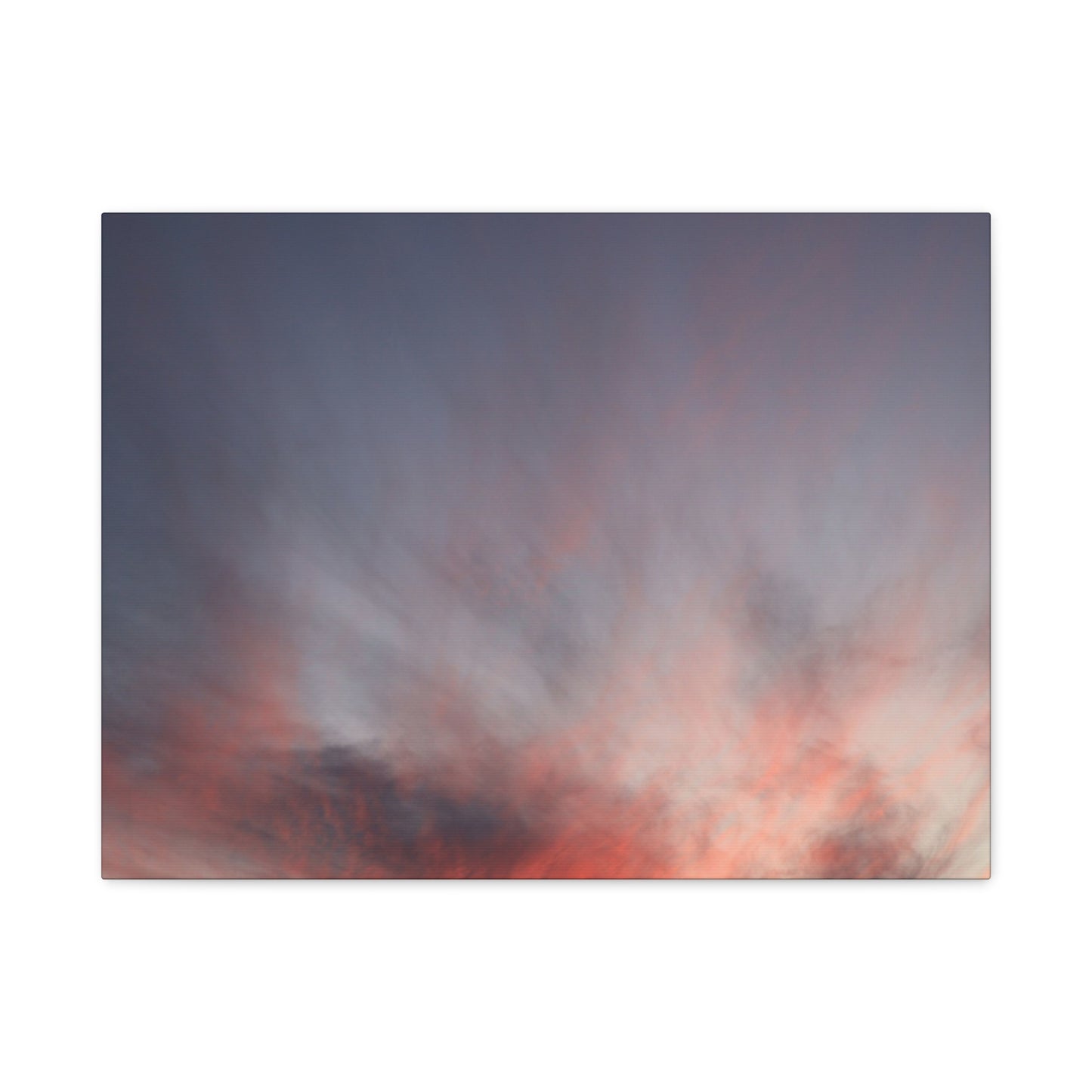 Ethereal Sunset - Unique Frameless Canvas Wall Art - Art By Earth