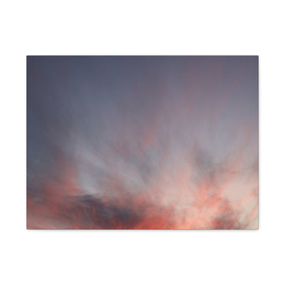 Ethereal Sunset - Unique Frameless Canvas Wall Art - Art By Earth