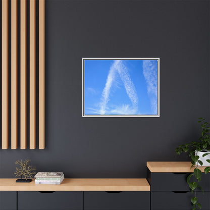 Skyward Whispers - Unique Stretched Canvas Wall Art - Art By Earth