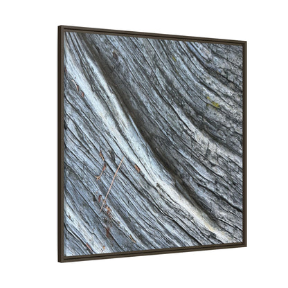 Time's Carved Path - Unique Stretched Canvas Wall Art - Art By Earth