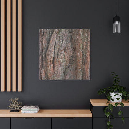 Rustic Embrace - Unique Frameless Canvas Wall Art - Art By Earth