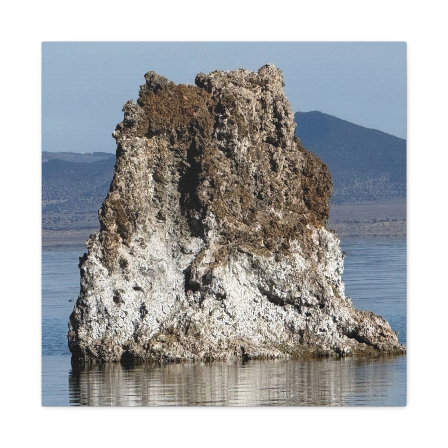 Monolith of Stillness - Unique Frameless Canvas Wall Art