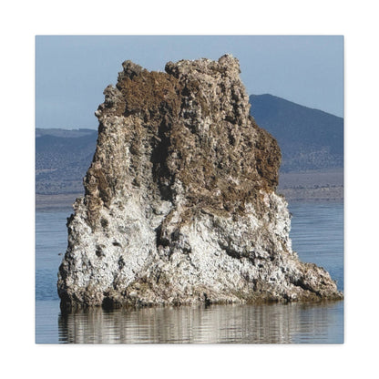 Monolith of Stillness - Unique Frameless Canvas Wall Art