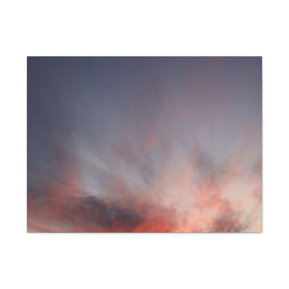 Ethereal Sunset - Unique Frameless Canvas Wall Art - Art By Earth