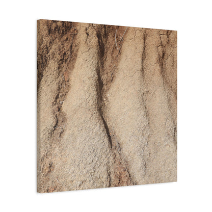Weathered Earth - Unique Frameless Canvas Wall Art - Art By Earth
