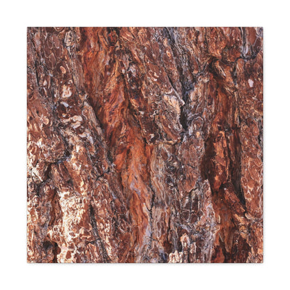 Rust and Ridges - Unique Frameless Canvas Wall Art