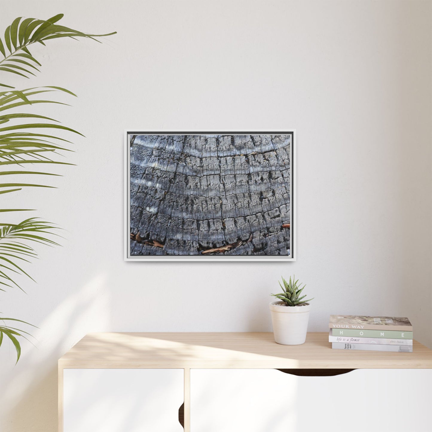 Charred Memories - Unique Stretched Canvas Wall Art - Art By Earth