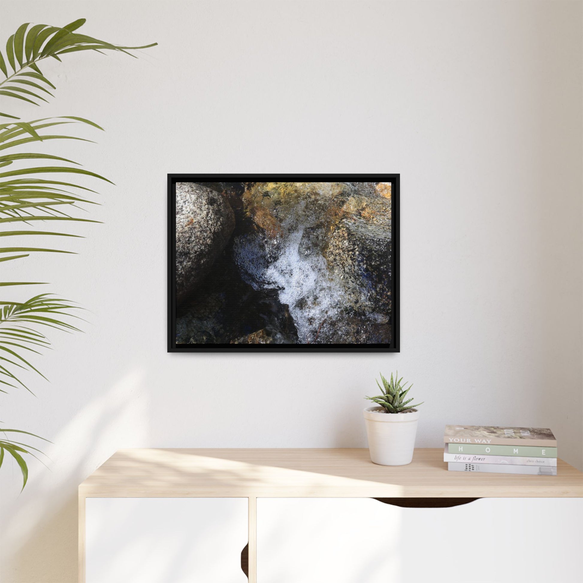 Nature's Turbulence - Unique Stretched Canvas Wall Art - Art By Earth
