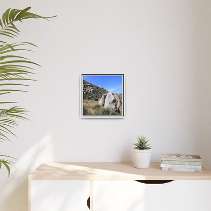 Ancient Stone Guardian - Unique Stretched Canvas Wall Art - Art By Earth