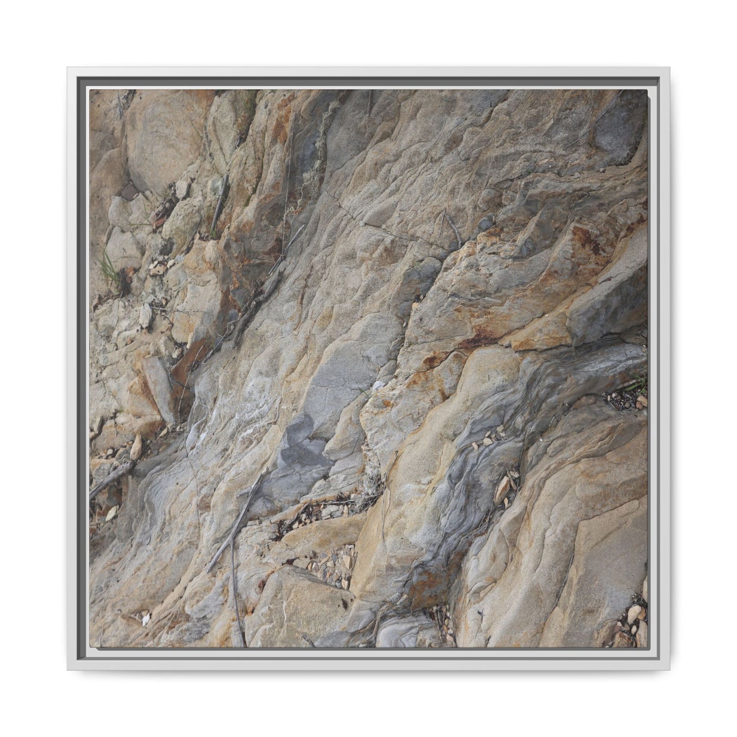 Layers of Earth's History - Unique Stretched Canvas Wall Art - Art By Earth