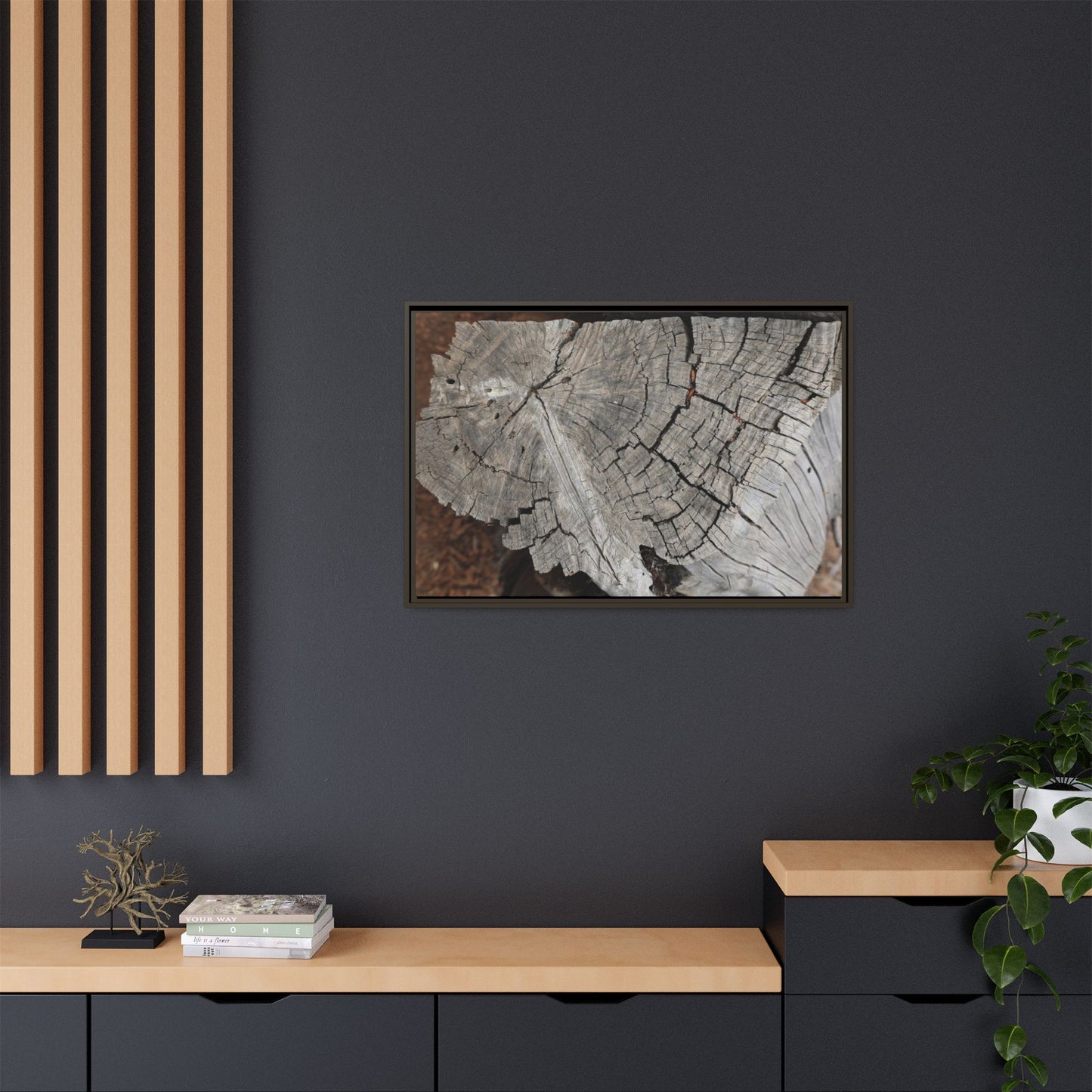 Time's Signature - Unique Stretched Canvas Wall Art - Art By Earth