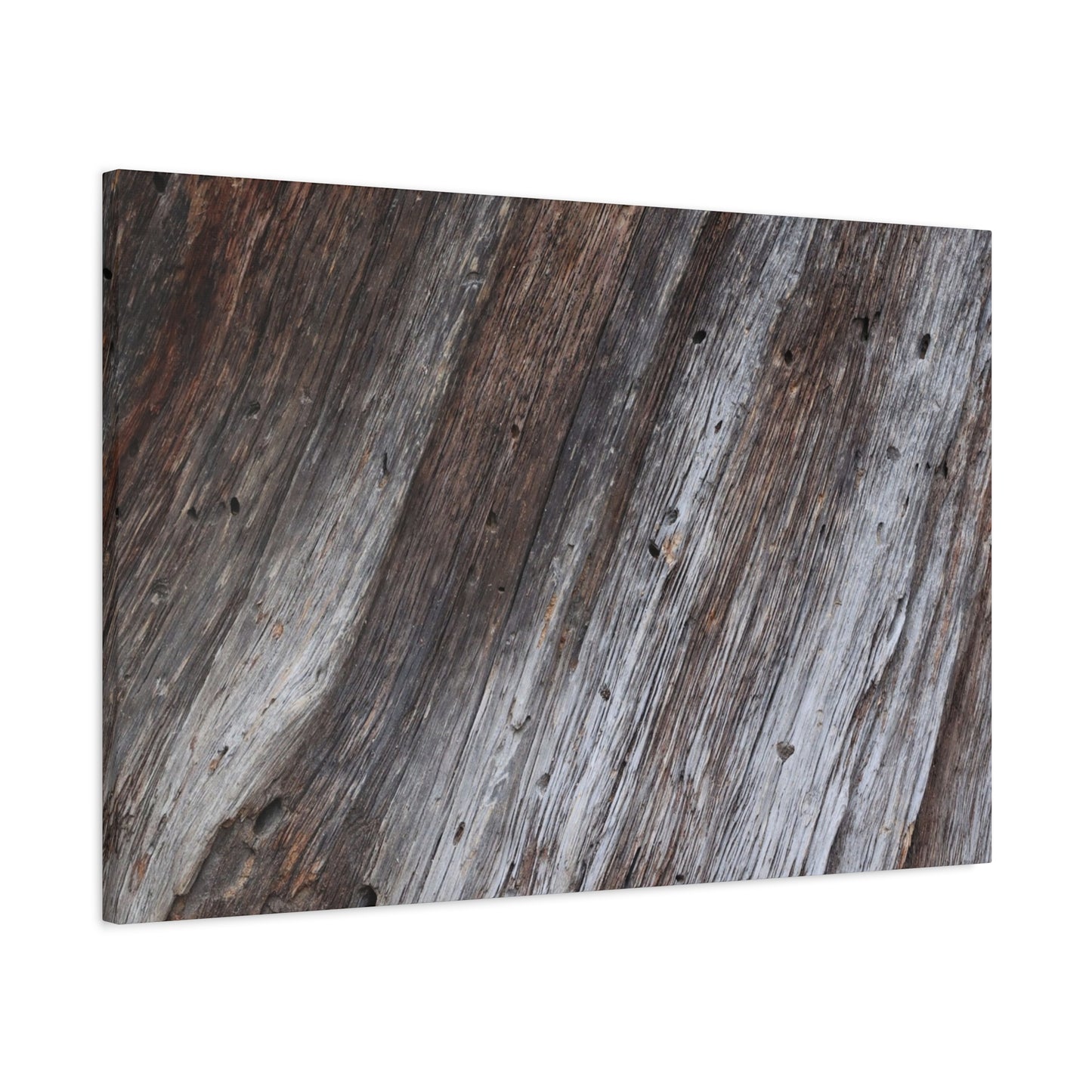 Aged Planks - Unique Frameless Canvas Wall Art - Art By Earth