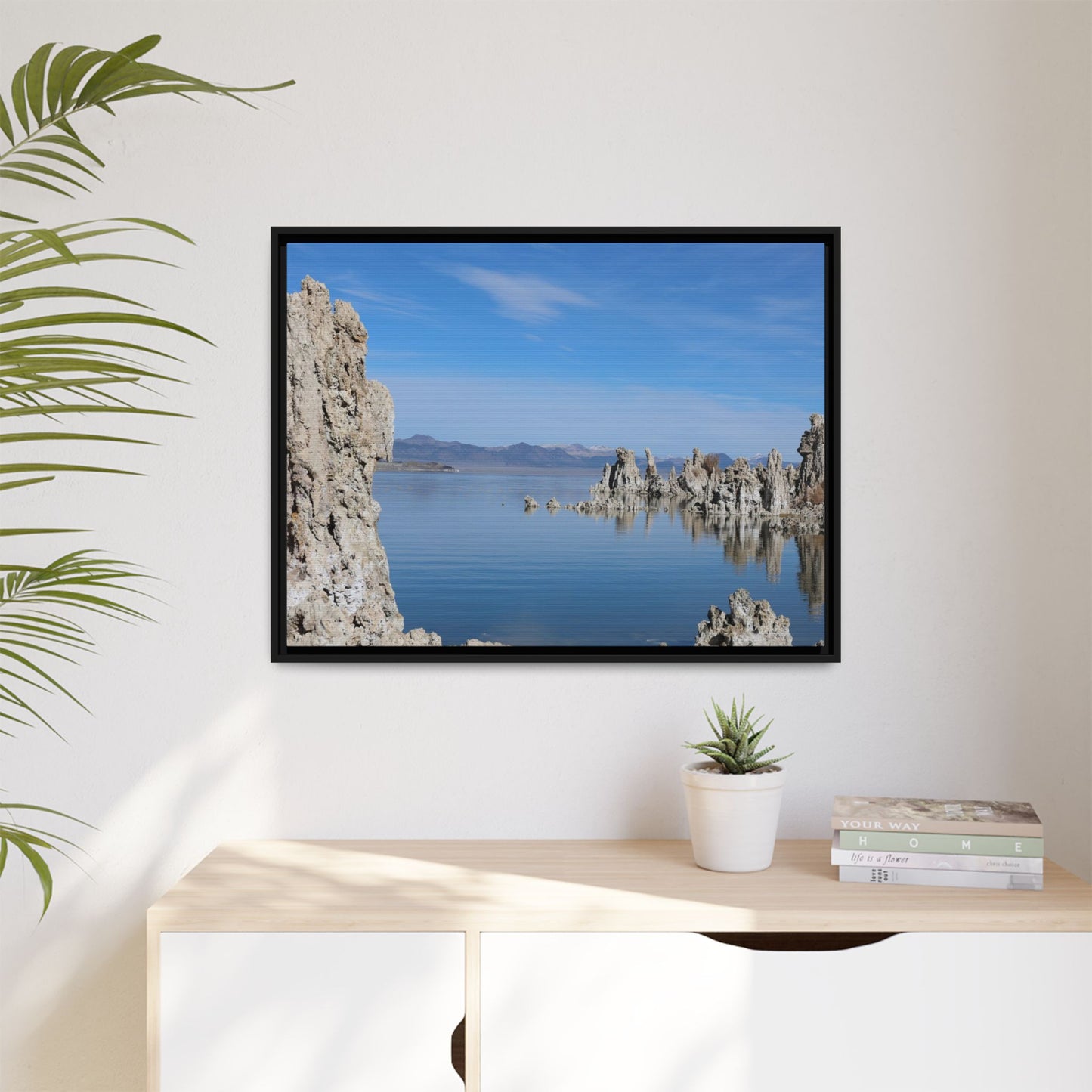 Liquid Mirrors - Unique Stretched Canvas Wall Art