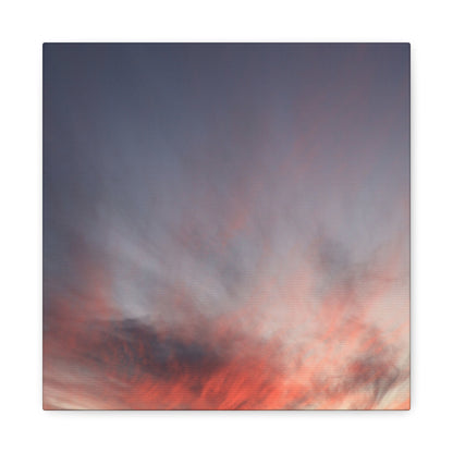 Ethereal Sunset - Unique Frameless Canvas Wall Art - Art By Earth