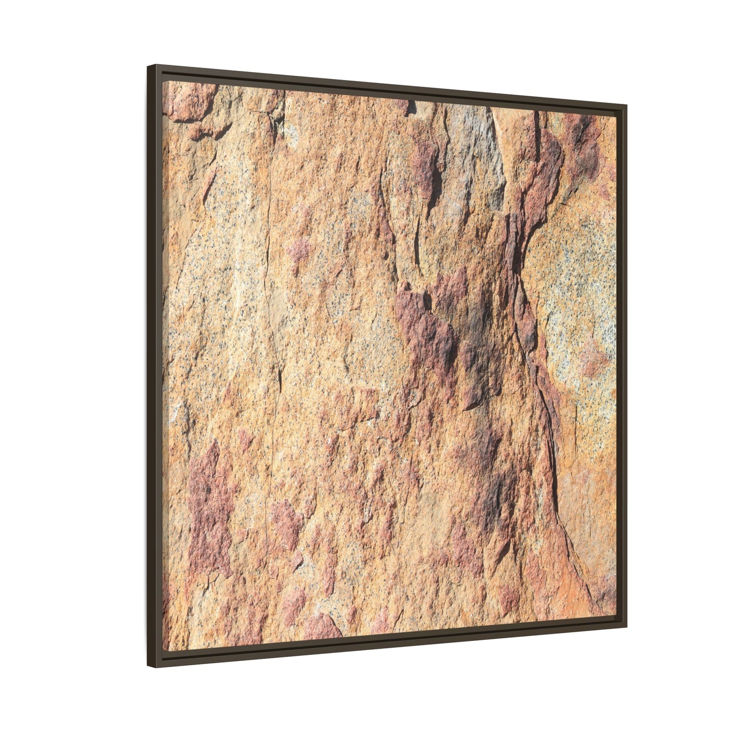 Fractal Stone - Unique Stretched Canvas Wall Art - Art By Earth