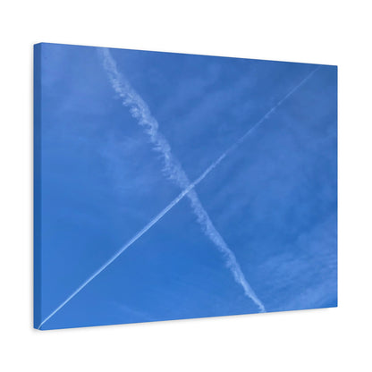 Crossing Paths - Unique Frameless Canvas Wall Art - Art By Earth