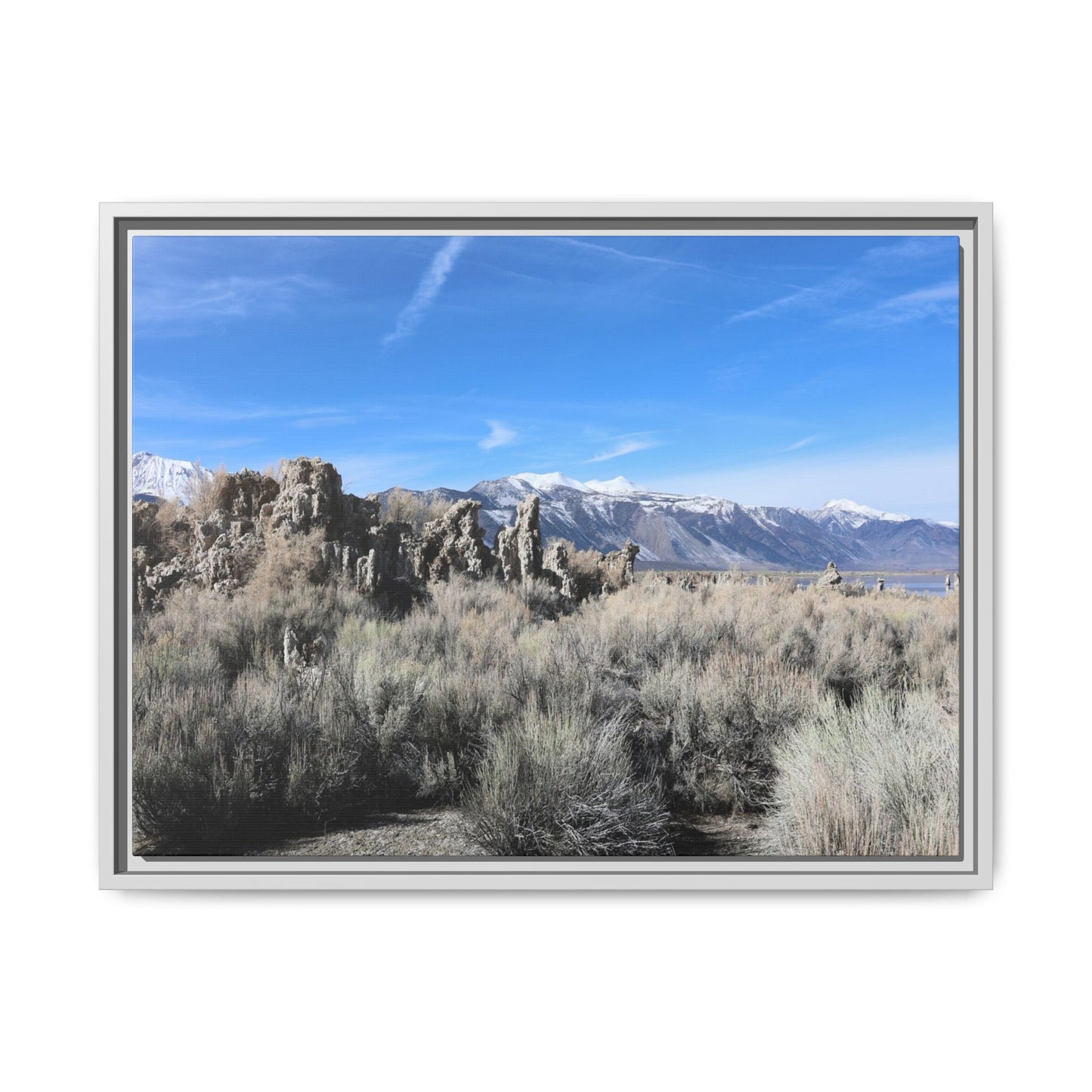 Whispers of the Sagebrush Steppe - Unique Stretched Canvas Wall Art