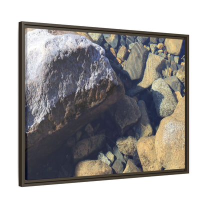 Stone Sanctuary - Unique Stretched Canvas Wall Art