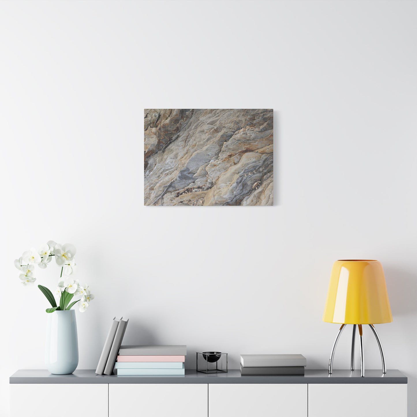 Stone Memory - Unique Frameless Canvas Wall Art - Art By Earth