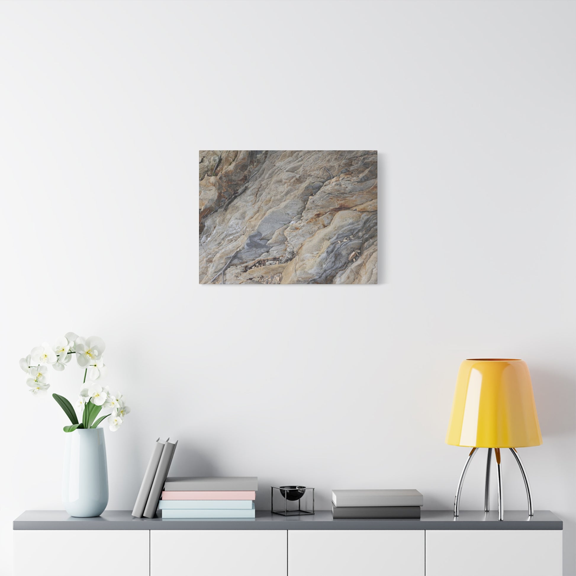 Stone Memory - Unique Frameless Canvas Wall Art - Art By Earth