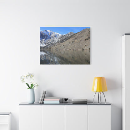 Reflection of Silence - Unique Frameless Canvas Wall Art