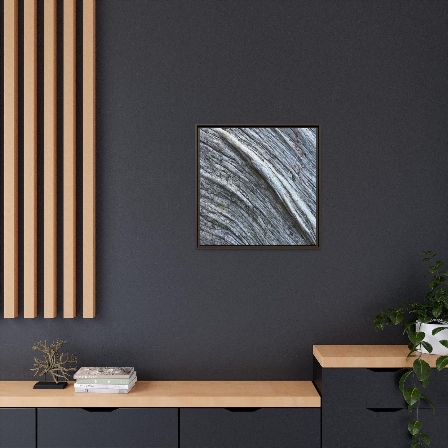 Aged Timber - Unique Stretched Canvas Wall Art - Art By Earth