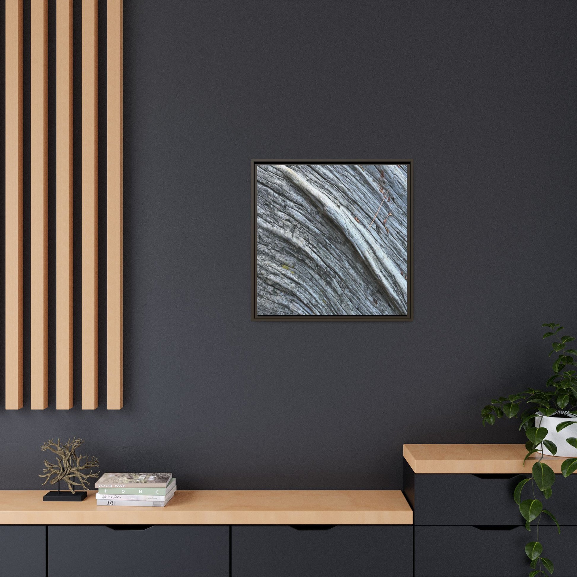 Aged Timber - Unique Stretched Canvas Wall Art - Art By Earth