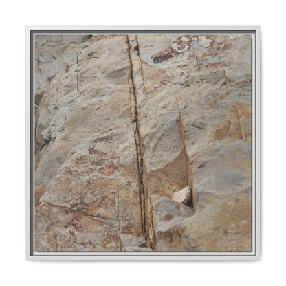 Sedimentary Symphony - Unique Stretched Canvas Wall Art - Art By Earth