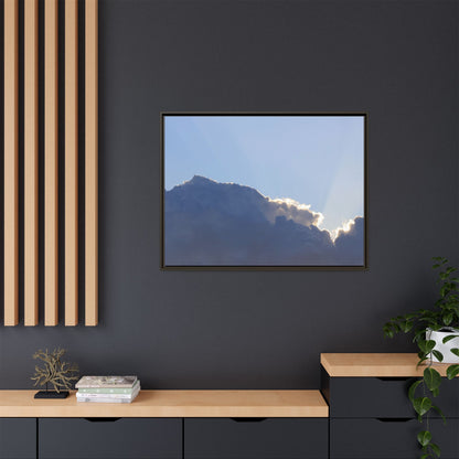 Cloud Divide - Unique Stretched Canvas Wall Art - Art By Earth