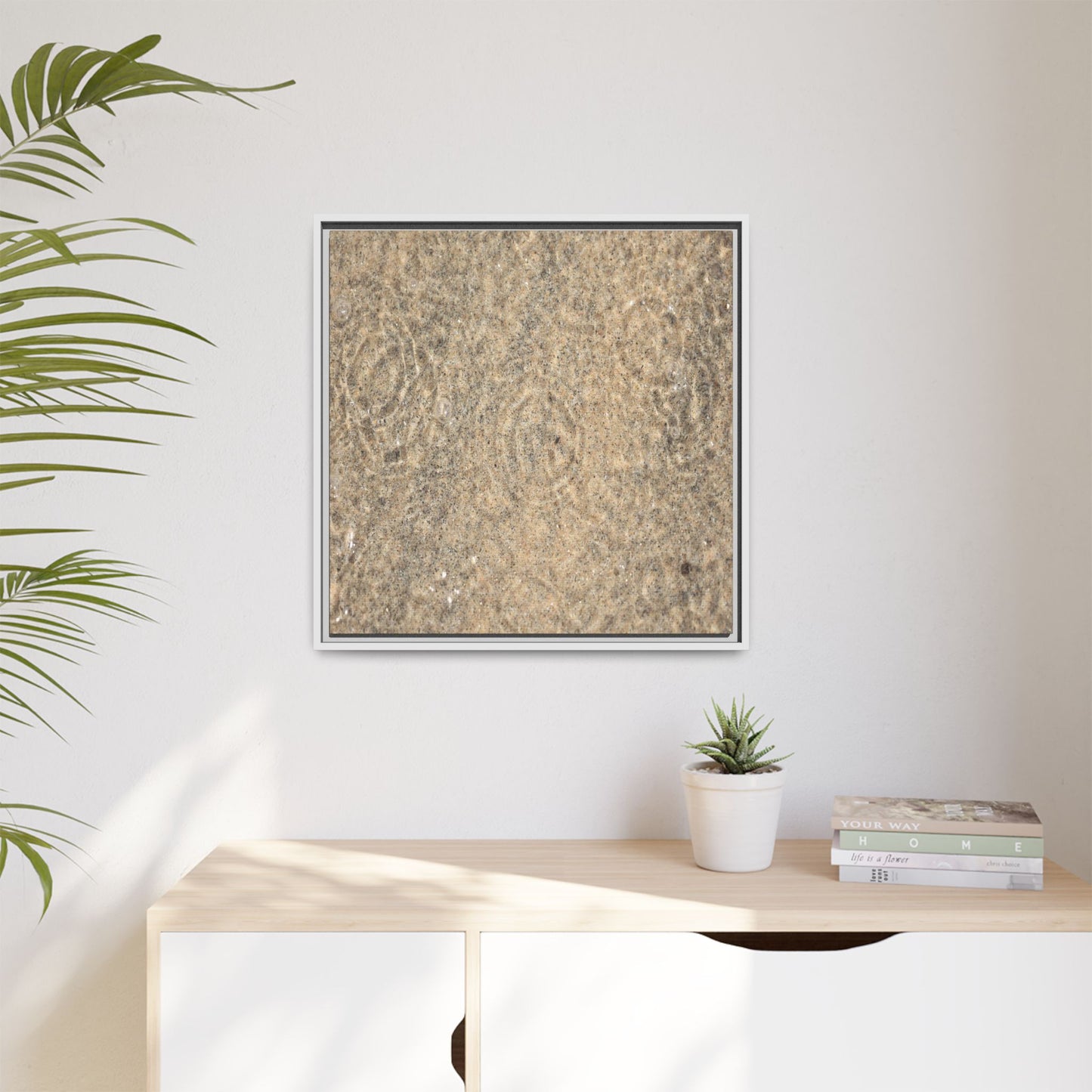 Whispers of Sand - Unique Stretched Canvas Wall Art - Art By Earth