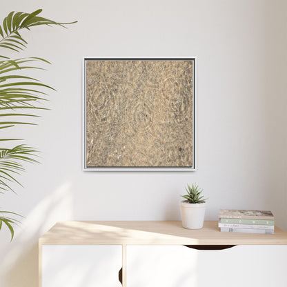 Whispers of Sand - Unique Stretched Canvas Wall Art - Art By Earth