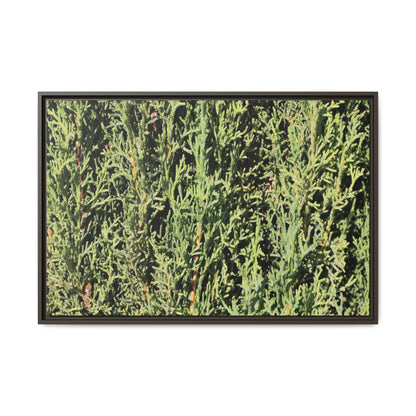 Emerald Labyrinth - Unique Stretched Canvas Wall Art - Art By Earth