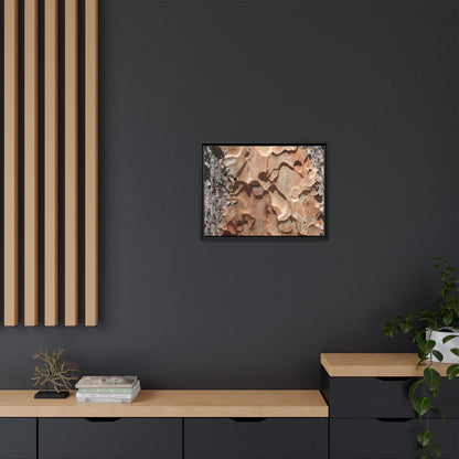 Rust and Stone - Unique Stretched Canvas Wall Art - Art By Earth