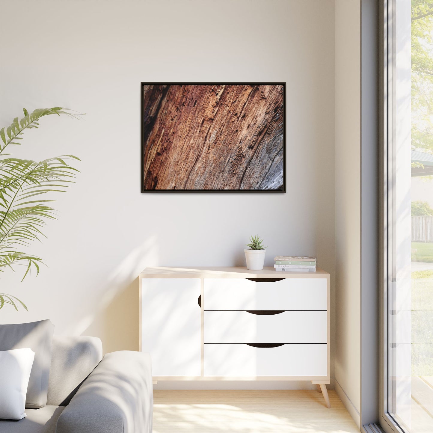 Time's Mark - Unique Stretched Canvas Wall Art - Art By Earth