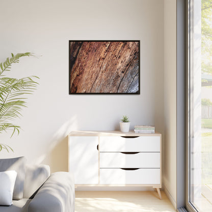 Time's Mark - Unique Stretched Canvas Wall Art - Art By Earth