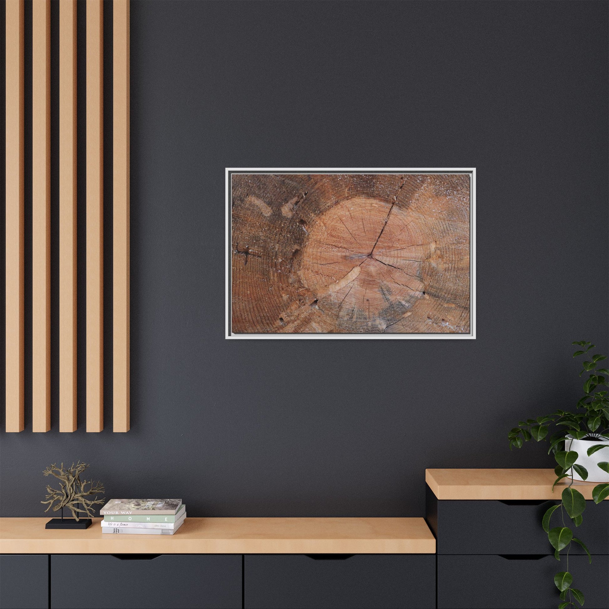 Concentric Memories - Unique Stretched Canvas Wall Art - Art By Earth