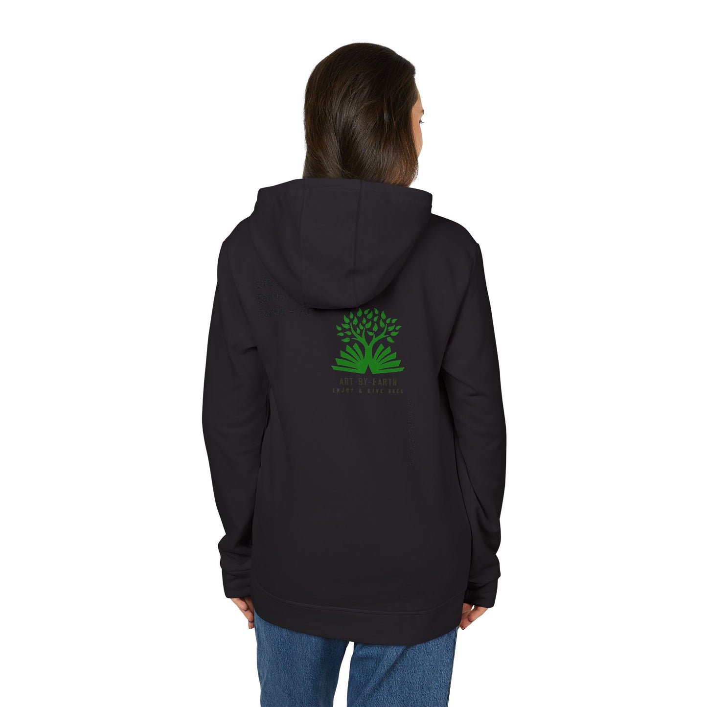 Z - ART BY EARTH HOODIE - adidas Unisex Fleece Hoodie - Art By Earth