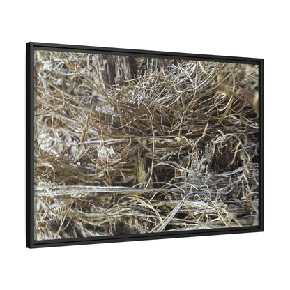 Tangled Whispers of Autumn - Unique Stretched Canvas Wall Art - Art By Earth