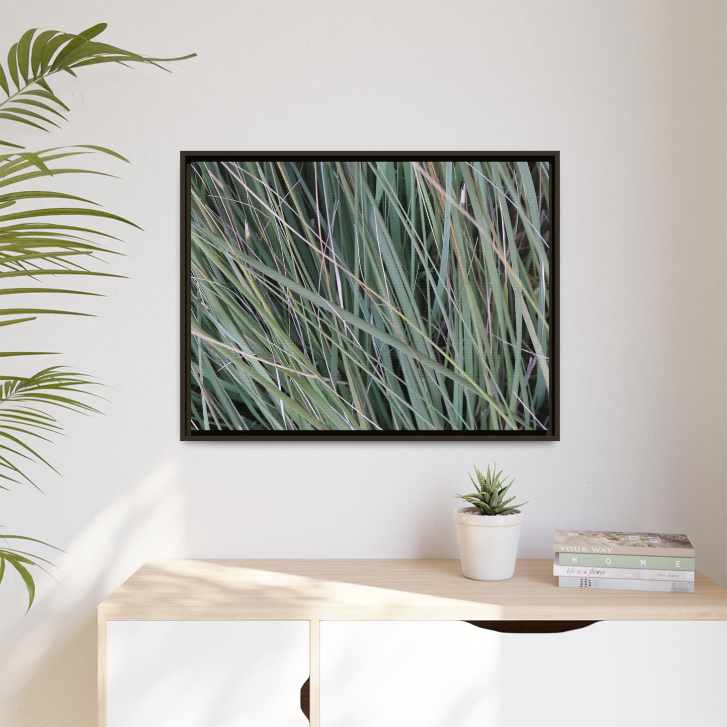 Grassland Symphony - Unique Stretched Canvas Wall Art - Art By Earth