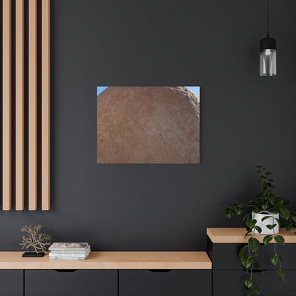 Stone Sphere of Silence - Unique Frameless Canvas Wall Art - Art By Earth