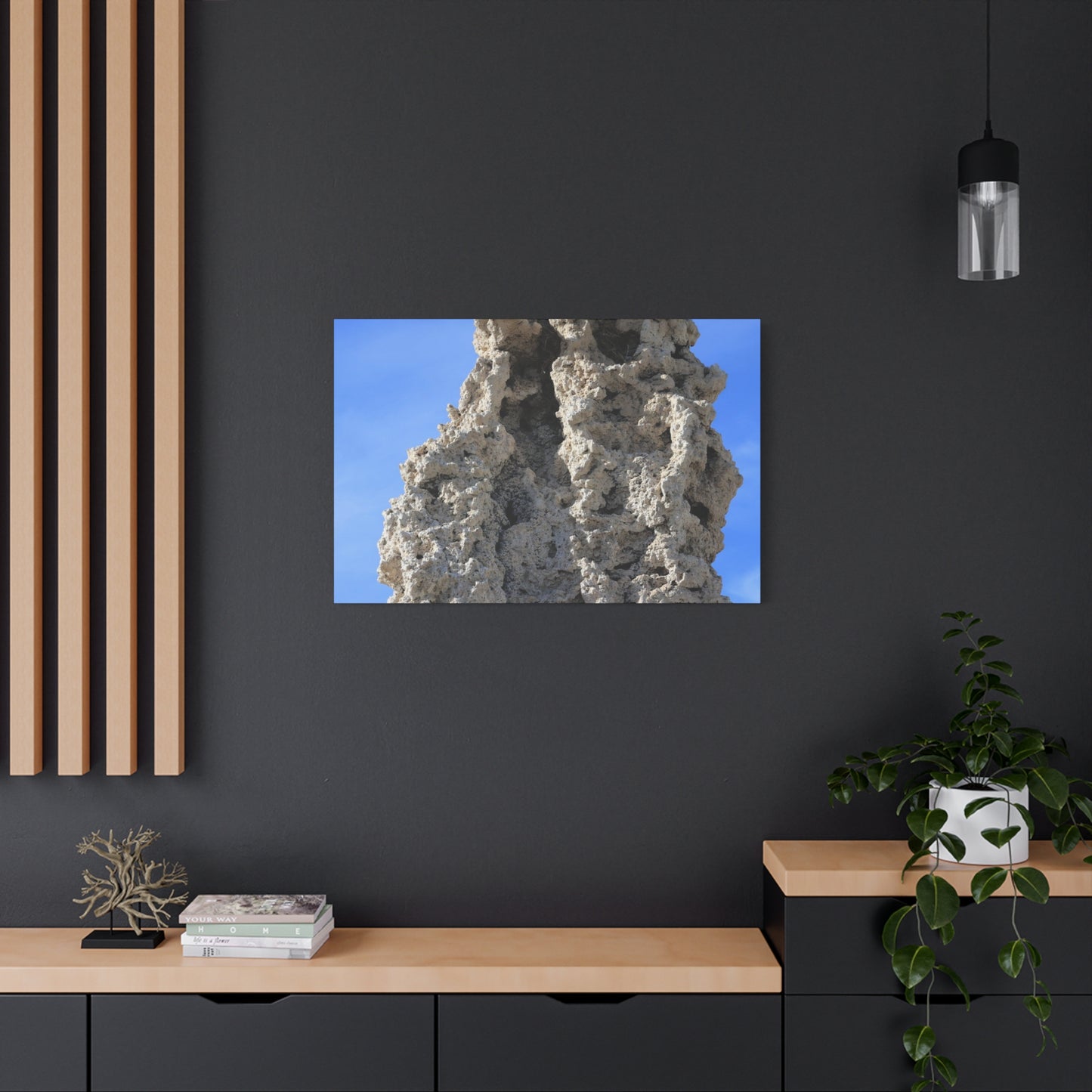 Calcified Whispers - Unique Frameless Canvas Wall Art