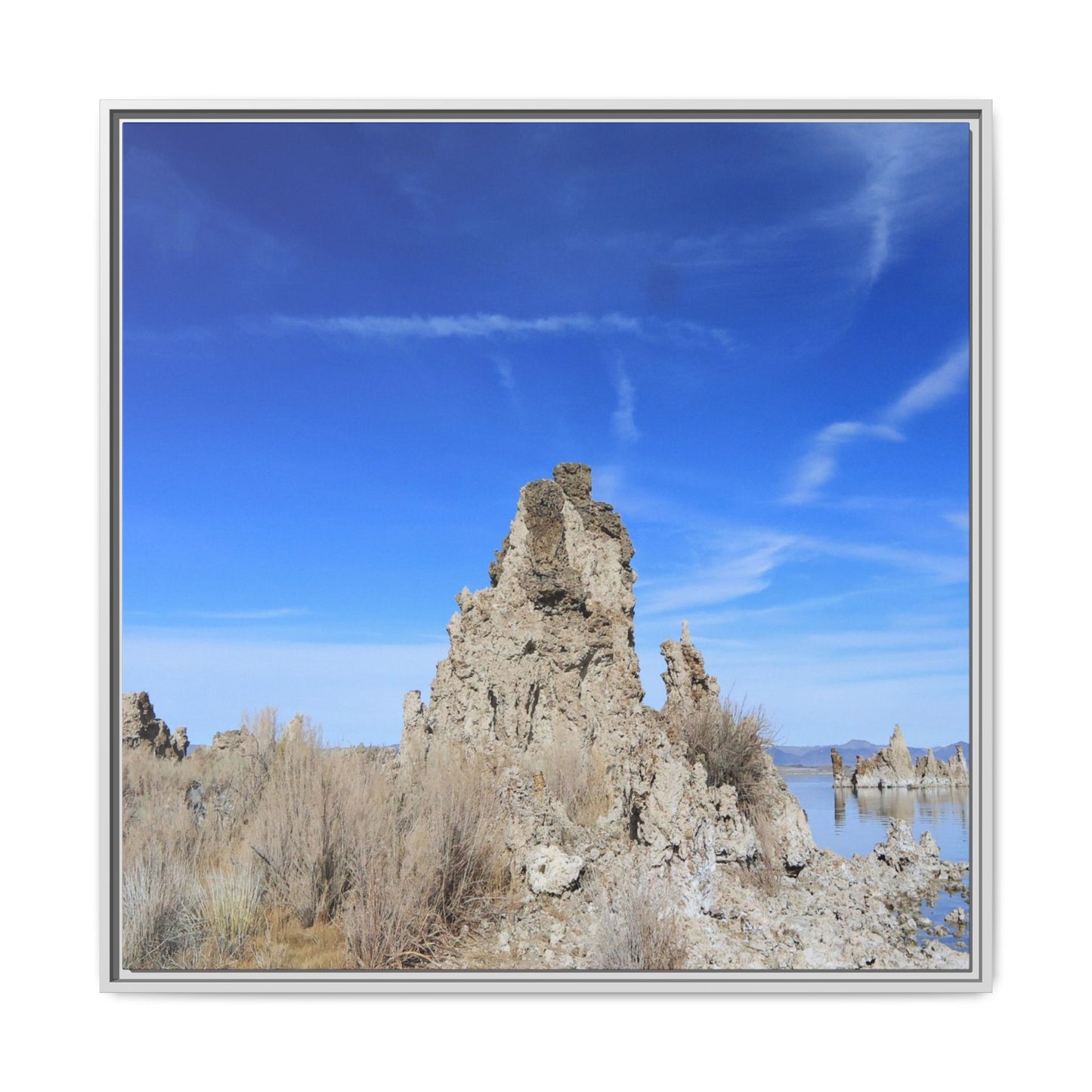 Mono Lake Sentinels - Unique Stretched Canvas Wall Art