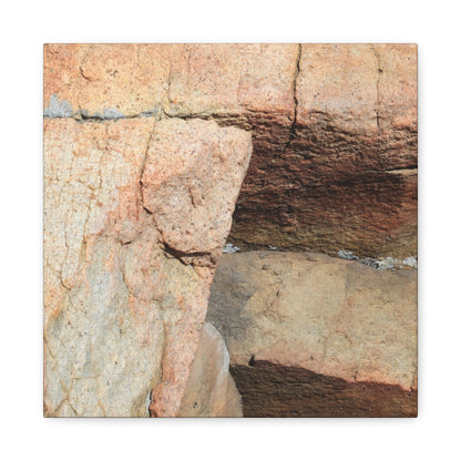 Layered Echoes - Unique Frameless Canvas Wall Art - Art By Earth