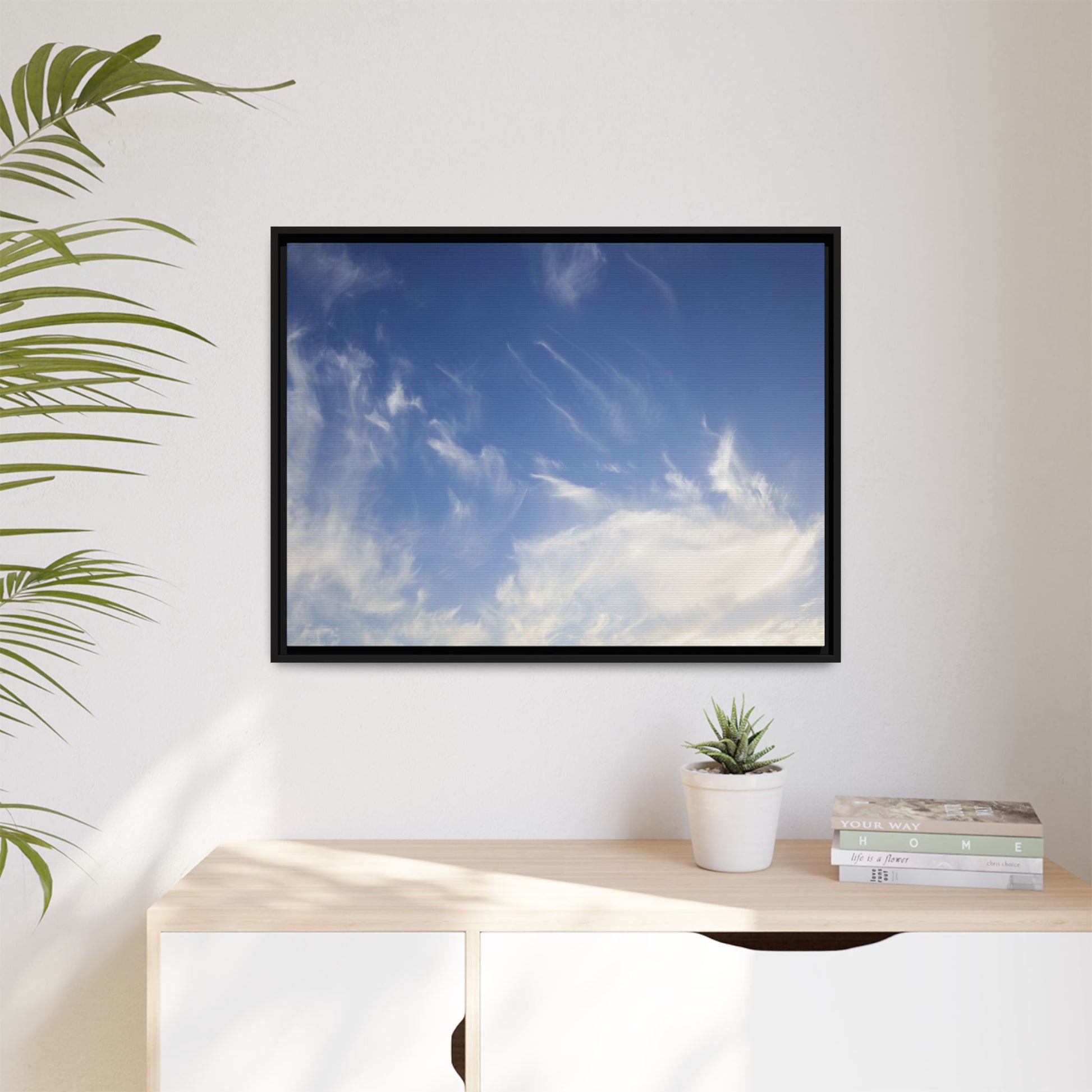 Whispers of Sky - Unique Stretched Canvas Wall Art - Art By Earth