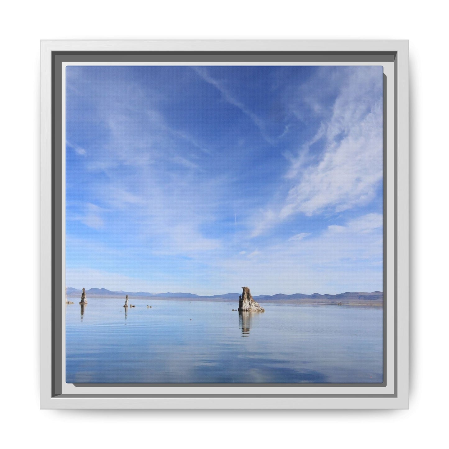 Whispers of Stillness - Unique Stretched Canvas Wall Art